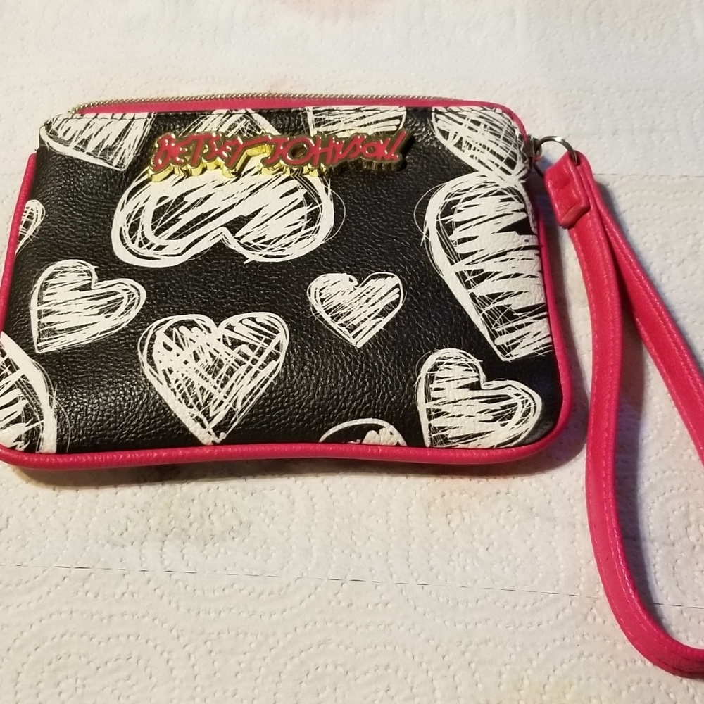 Betsy Johnson wallet/wristlet